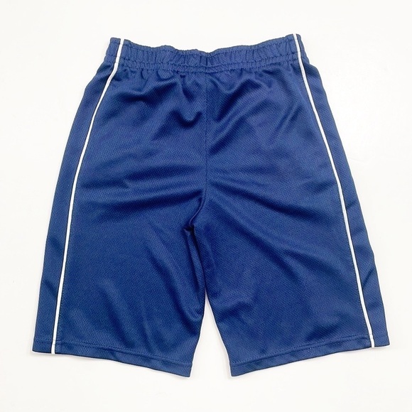 Garanimals little boys navy mesh basketball shorts - Picture 2 of 4